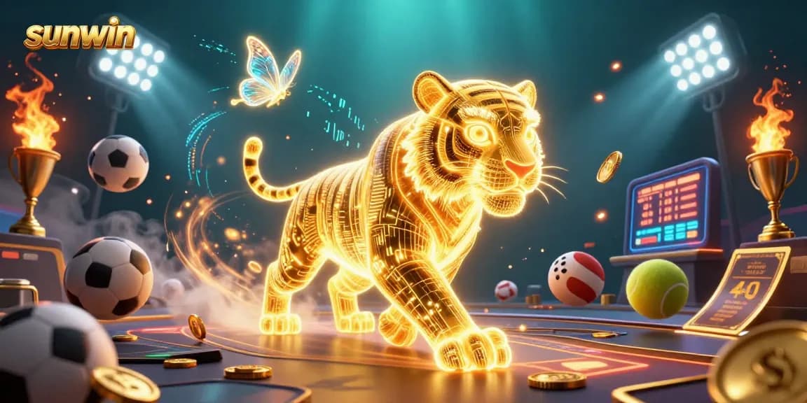 Experience thrilling wins with sunwin in a dynamic 3D casino landscape full of excitement.