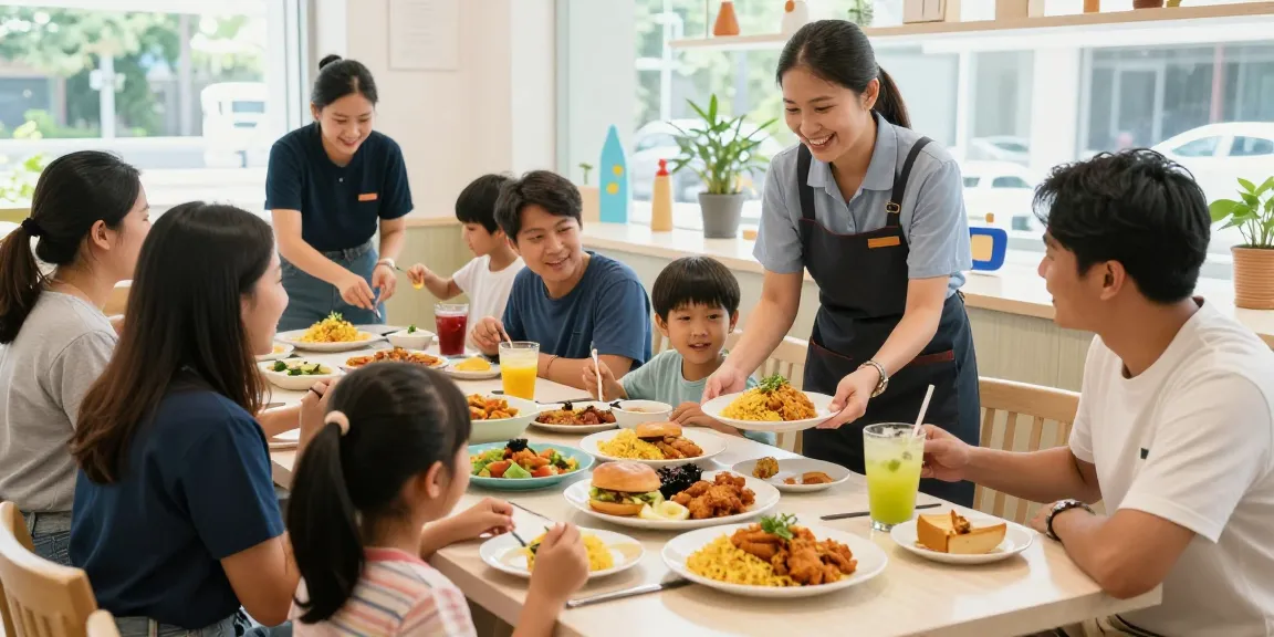 ROKOK88 family dining experience with parents and kids enjoying delicious meals together.